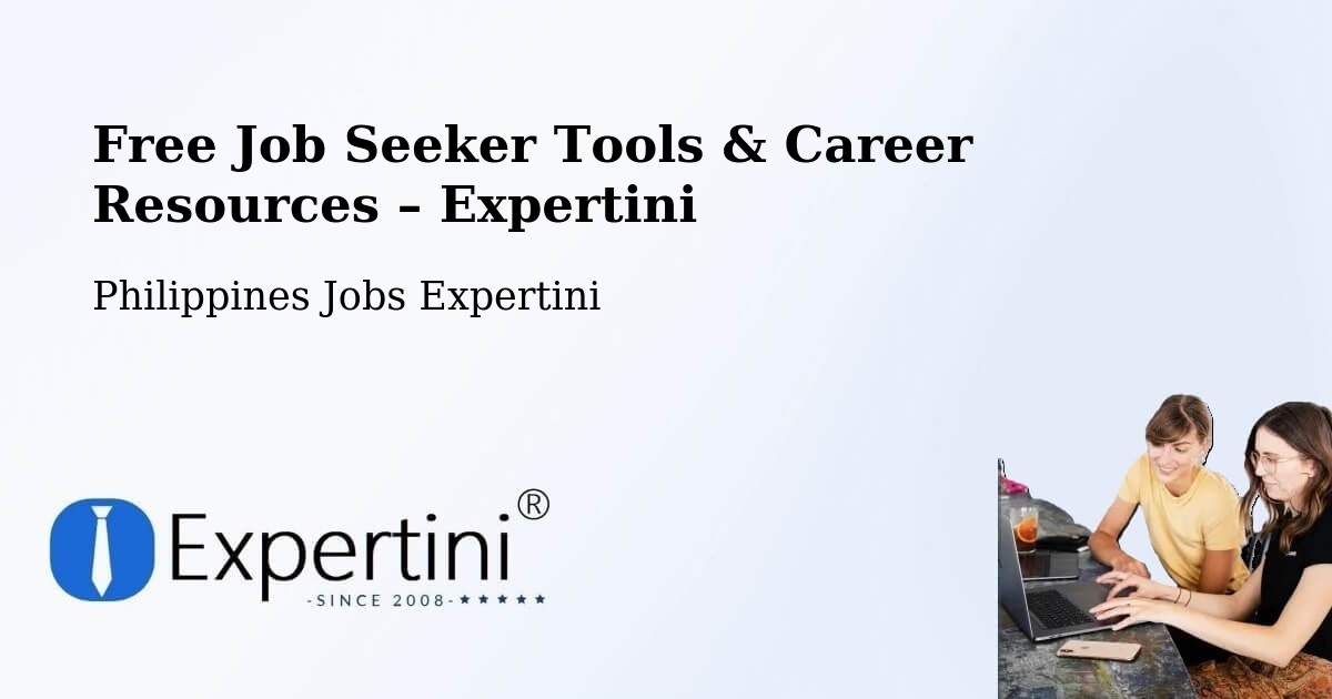 Free Job Seeker Tools & Career Resources – Davao - Davao, Philippines Jobs Expertini