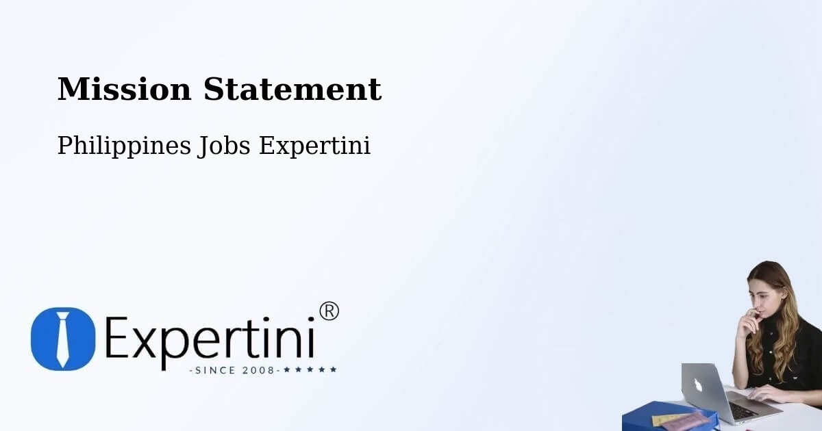 Corporate Mission – Davao - Philippines Jobs Expertini