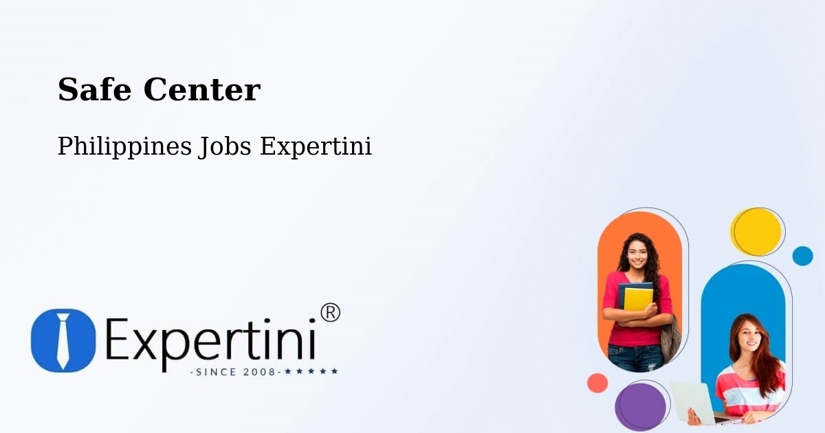 Safety Center – Davao - Philippines Jobs Expertini